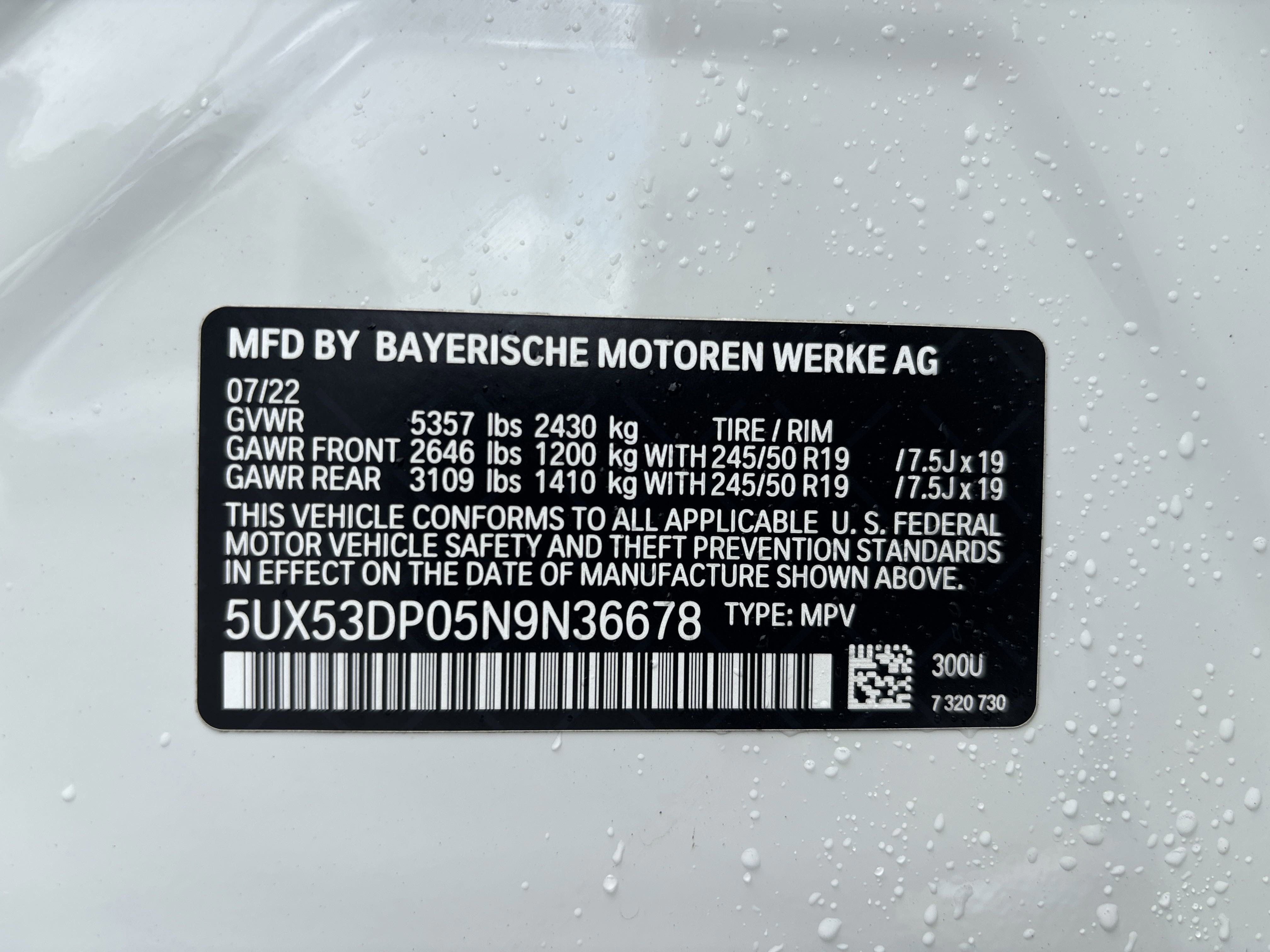 Used 2022 BMW X3 xDrive30i image 32