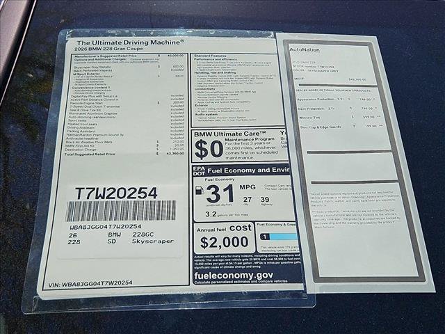New 2026 BMW 228i FWD image 18