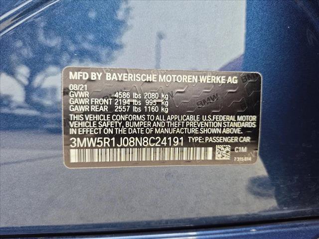 Certified 2022 BMW 330i Sedan w/ Premium Package RWD image 26