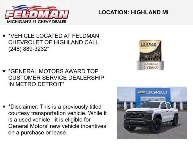 New 2026 Chevrolet Colorado Trail Boss image 3