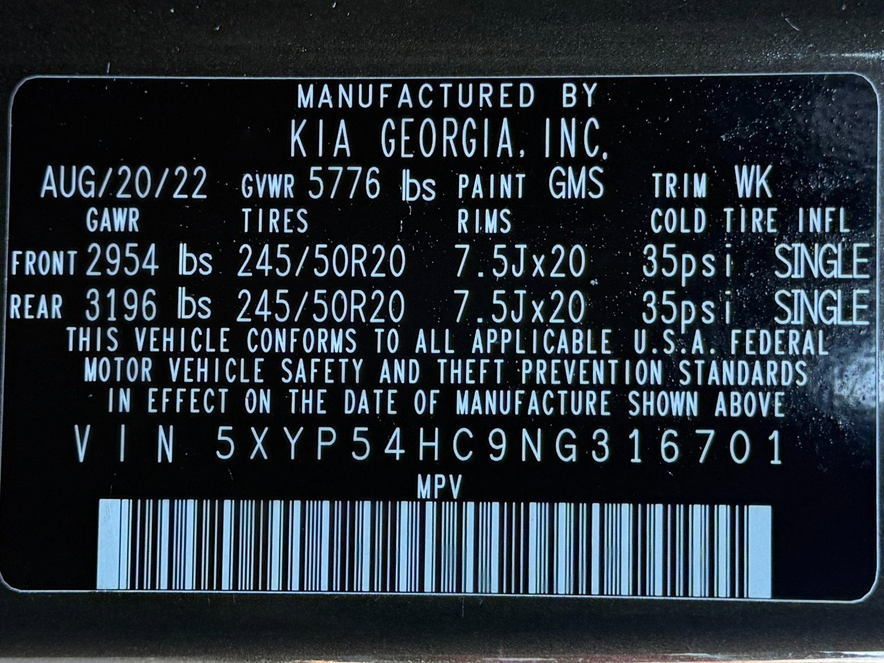 Used 2022 Kia Telluride SX image 51