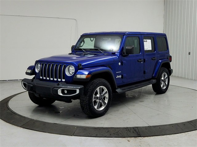 Used 2020 Jeep Wrangler Unlimited Sahara w/ Uconnect 4C Nav & Sound Group image 3