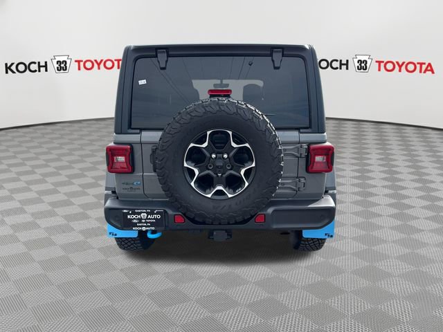 Used 2021 Jeep Wrangler Unlimited Rubicon 4xe w/ Cold Weather Group AWD/4WD image 7