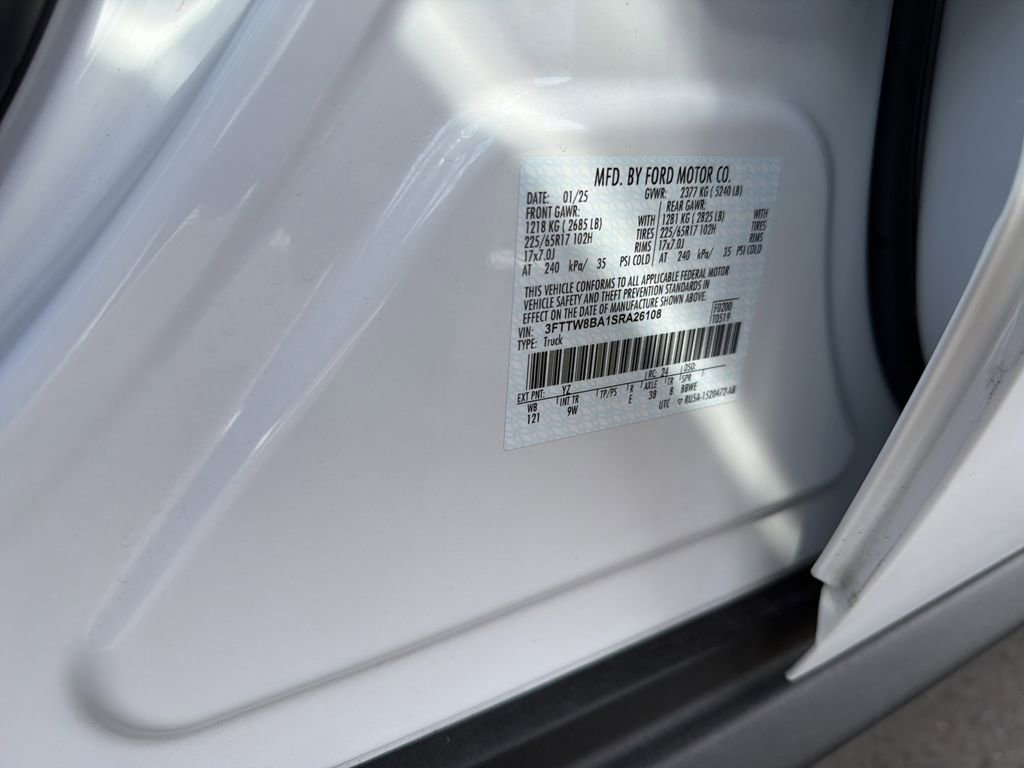 Certified 2025 Ford Maverick XL w/ Equipment Group 102A AWD/4WD image 33