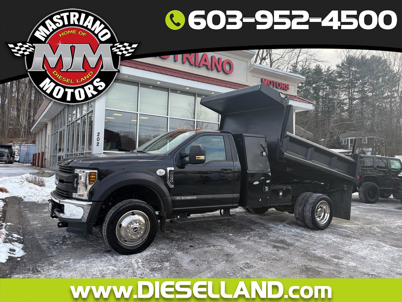 Used 2018 Ford F550 4x4 Regular Cab Super Duty