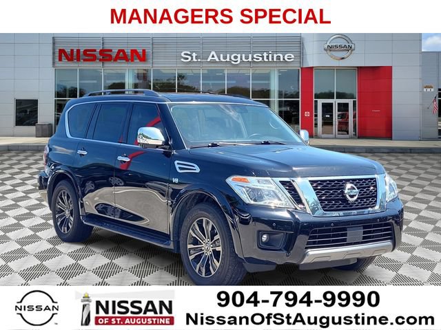 Used 2020 Nissan Armada Platinum w/ Captain's Chairs Package