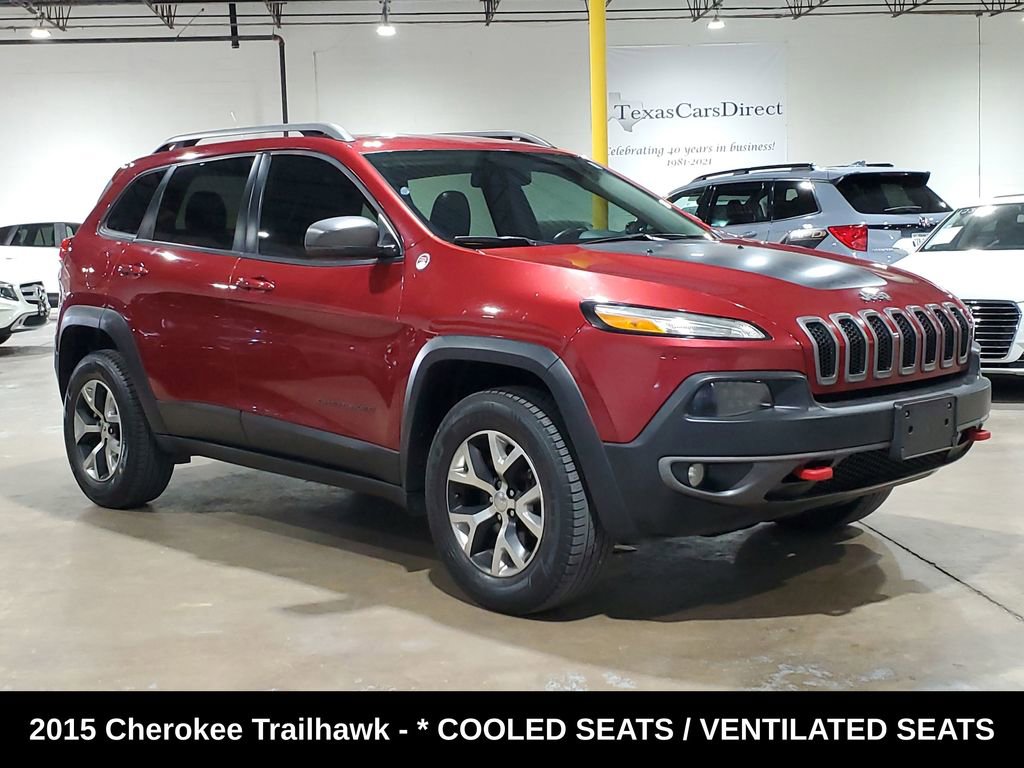 Used 2015 Jeep Cherokee Trailhawk w/ Comfort/Convenience Group image 3