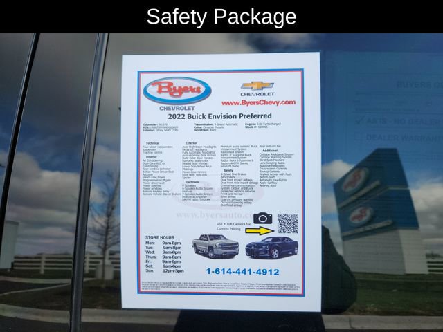 Used 2022 Buick Envision Preferred image 12