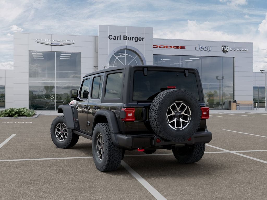 New 2026 Jeep Wrangler Unlimited Rubicon w/ Steel Bumper Group AWD/4WD image 3