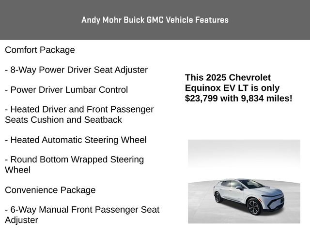 Used 2025 Chevrolet Equinox EV LT w/ Convenience Package image 8