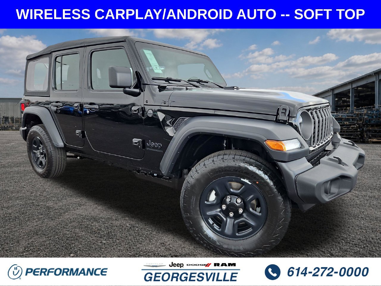 New 2026 Jeep Wrangler Unlimited Sport