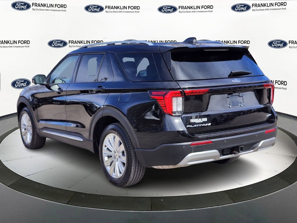 Certified 2025 Ford Explorer Platinum w/ LUX Leather Package AWD/4WD image 3