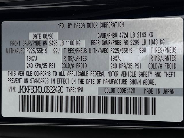 Used 2020 MAZDA CX-5 Grand Touring AWD/4WD image 23