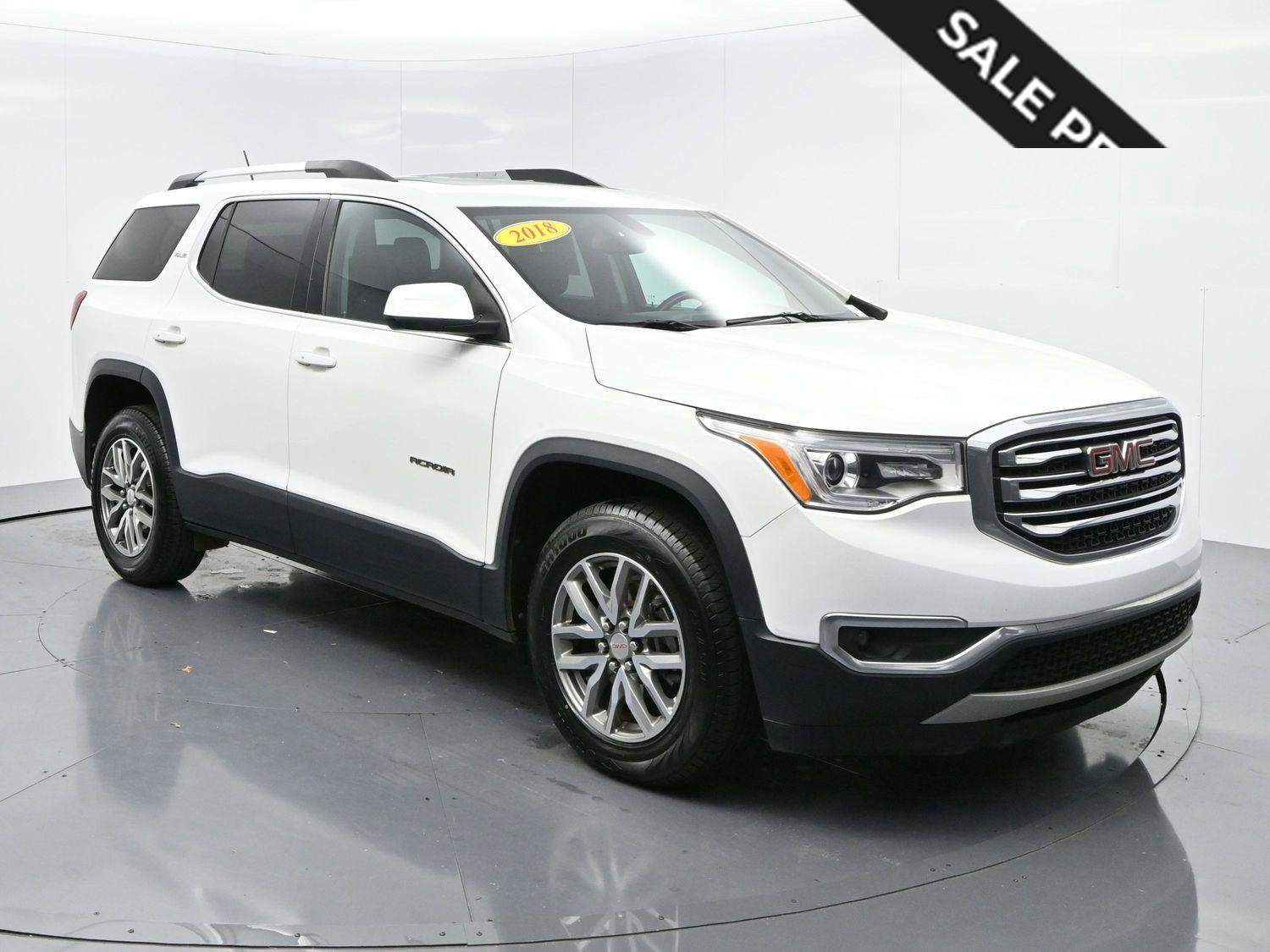 Used 2018 GMC Acadia SLE w/ Driver Alert Package I