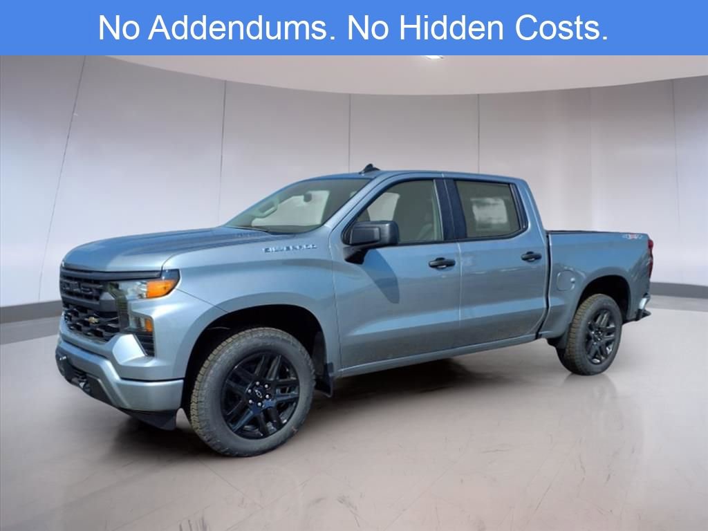 New 2026 Chevrolet Silverado 1500 Custom w/ Turbomax Blackout Package image 1