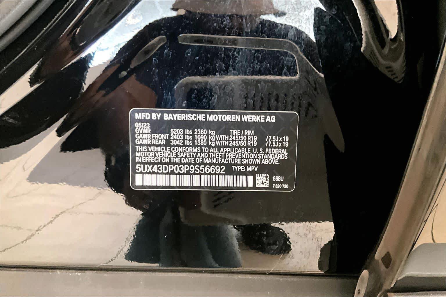 Used 2023 BMW X3 sDrive30i w/ Convenience Package RWD image 32