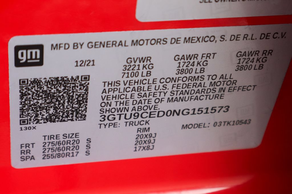 Used 2022 GMC Sierra 1500 Elevation AWD/4WD image 65