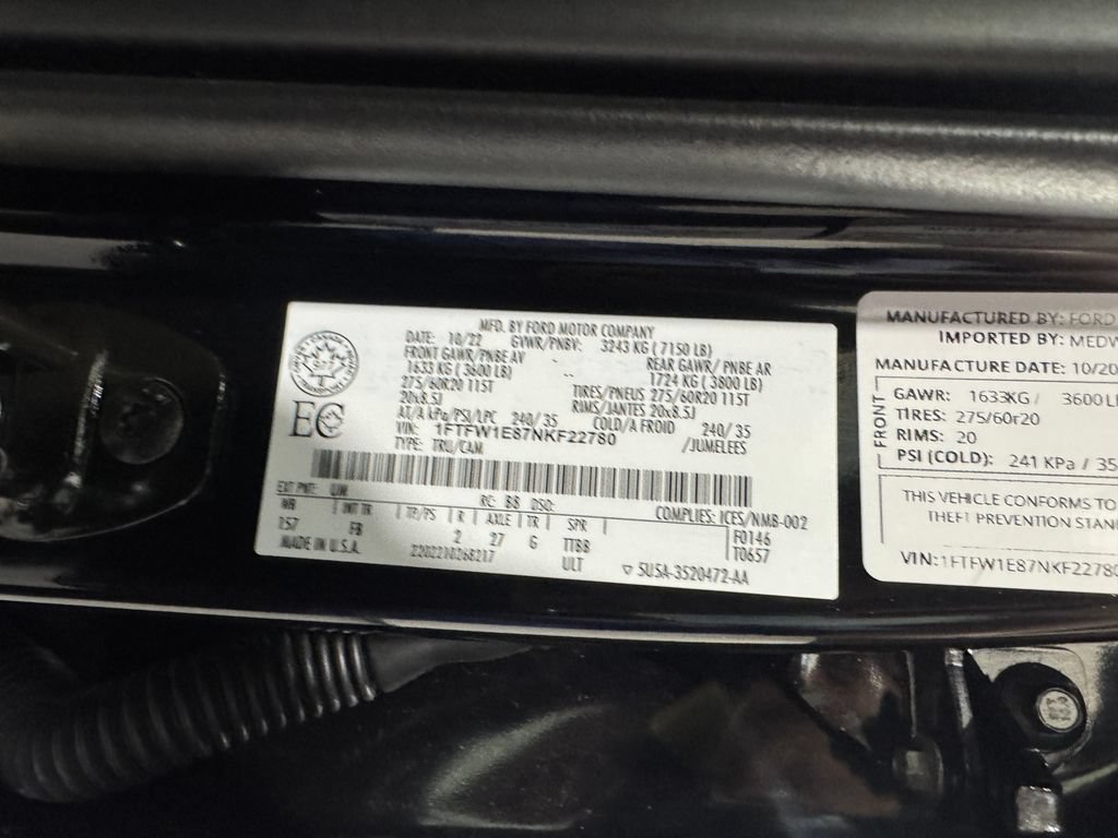 Used 2022 Ford F150 XLT w/ Equipment Group 302A High AWD/4WD image 41