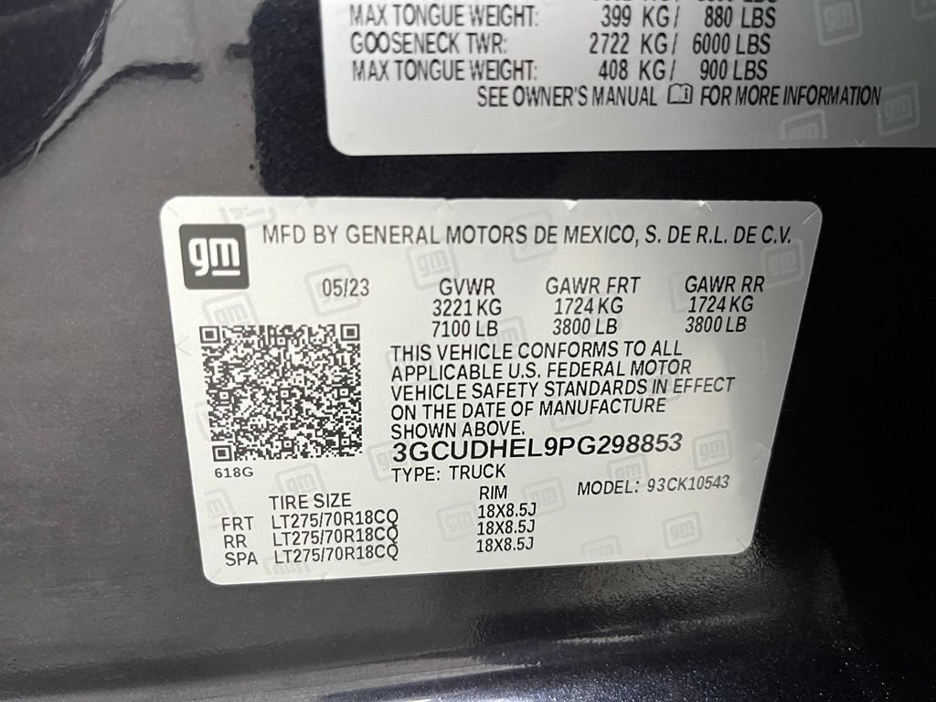 Used 2023 Chevrolet Silverado 1500 ZR2 AWD/4WD image 60