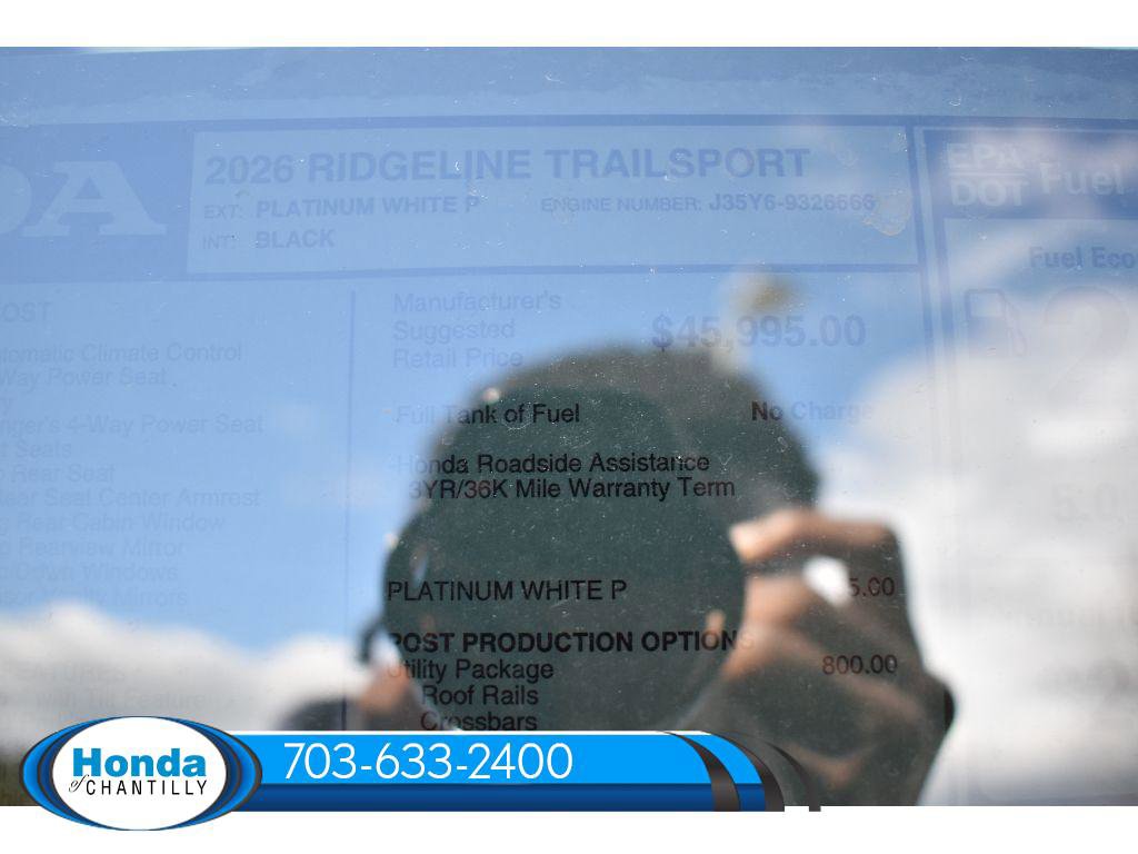 New 2026 Honda Ridgeline TrailSport image 37