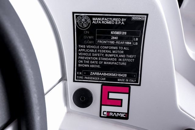 Used 2019 Alfa Romeo 4C Spider RWD image 52