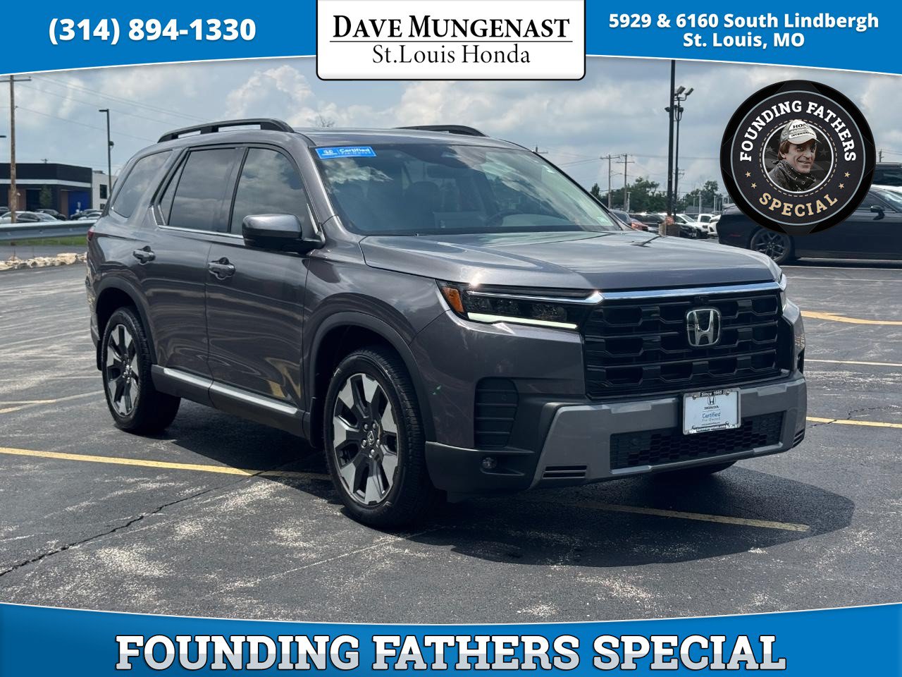 Certified 2026 Honda Pilot Touring