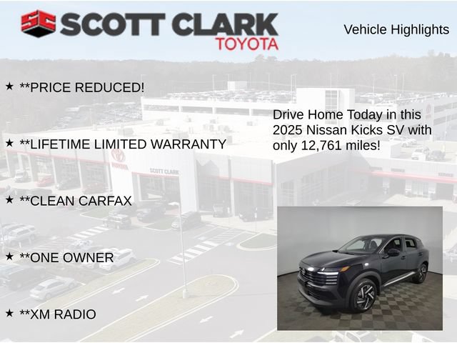 Used 2025 Nissan Kicks SV w/ Charging Package FWD image 13