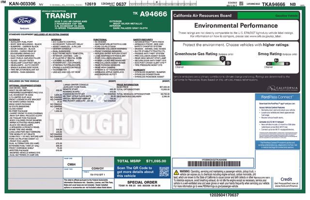 New 2026 Ford Transit 350 148 High Roof AWD