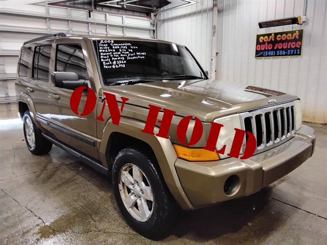 Used 2008 Jeep Commander Sport