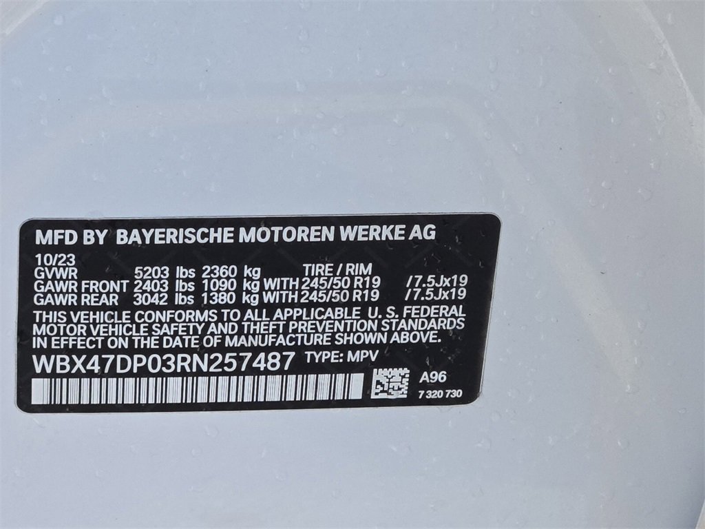 Used 2024 BMW X3 sDrive30i w/ Convenience Package w/ZPA image 19