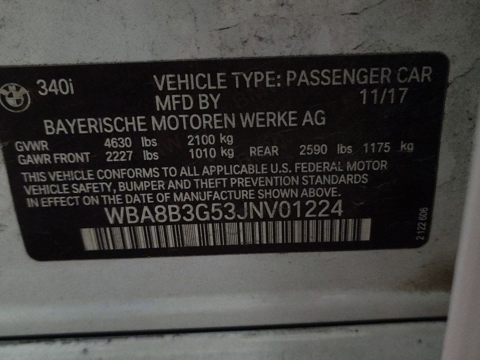 Used 2018 BMW 340i Sedan image 17