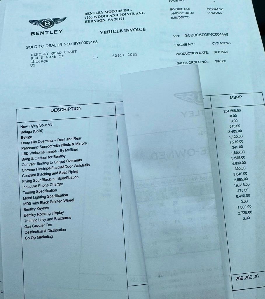 Used 2022 Bentley Flying Spur V8 image 2