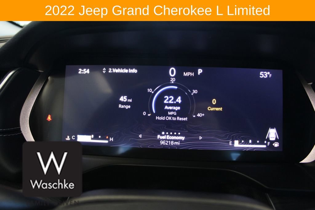 Used 2022 Jeep Grand Cherokee L Limited w/ Trailer Tow Group (B) image 45