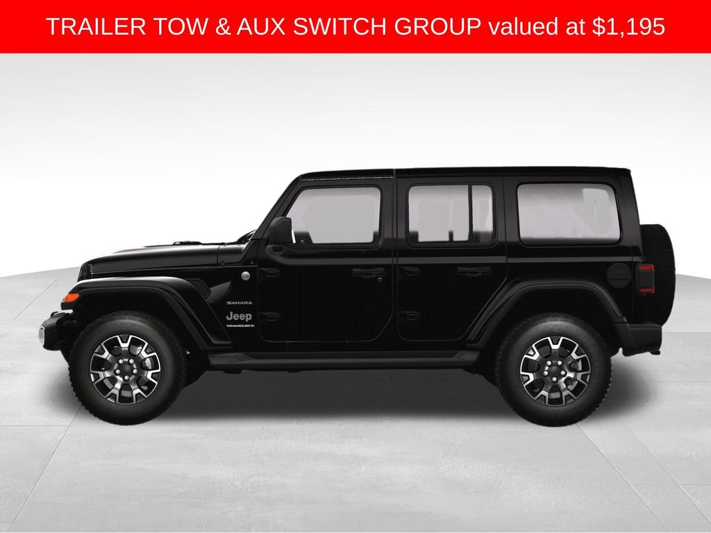 New 2024 Jeep Wrangler Sahara w/ Technology Group image 3