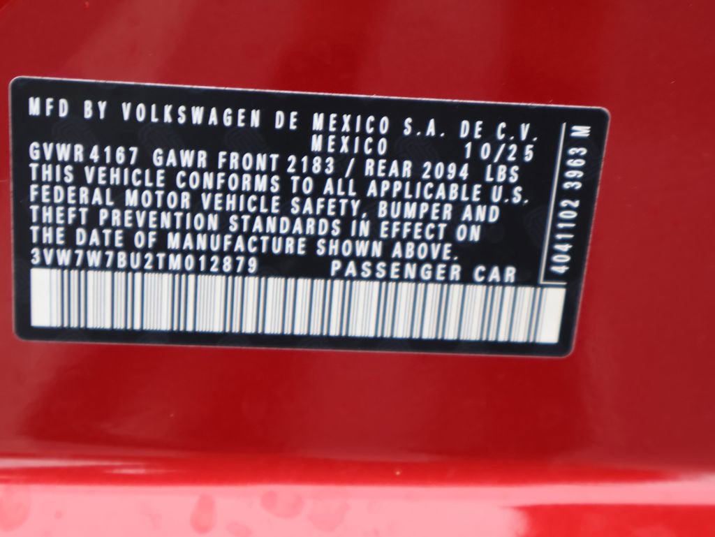 New 2026 Volkswagen Jetta SE image 43