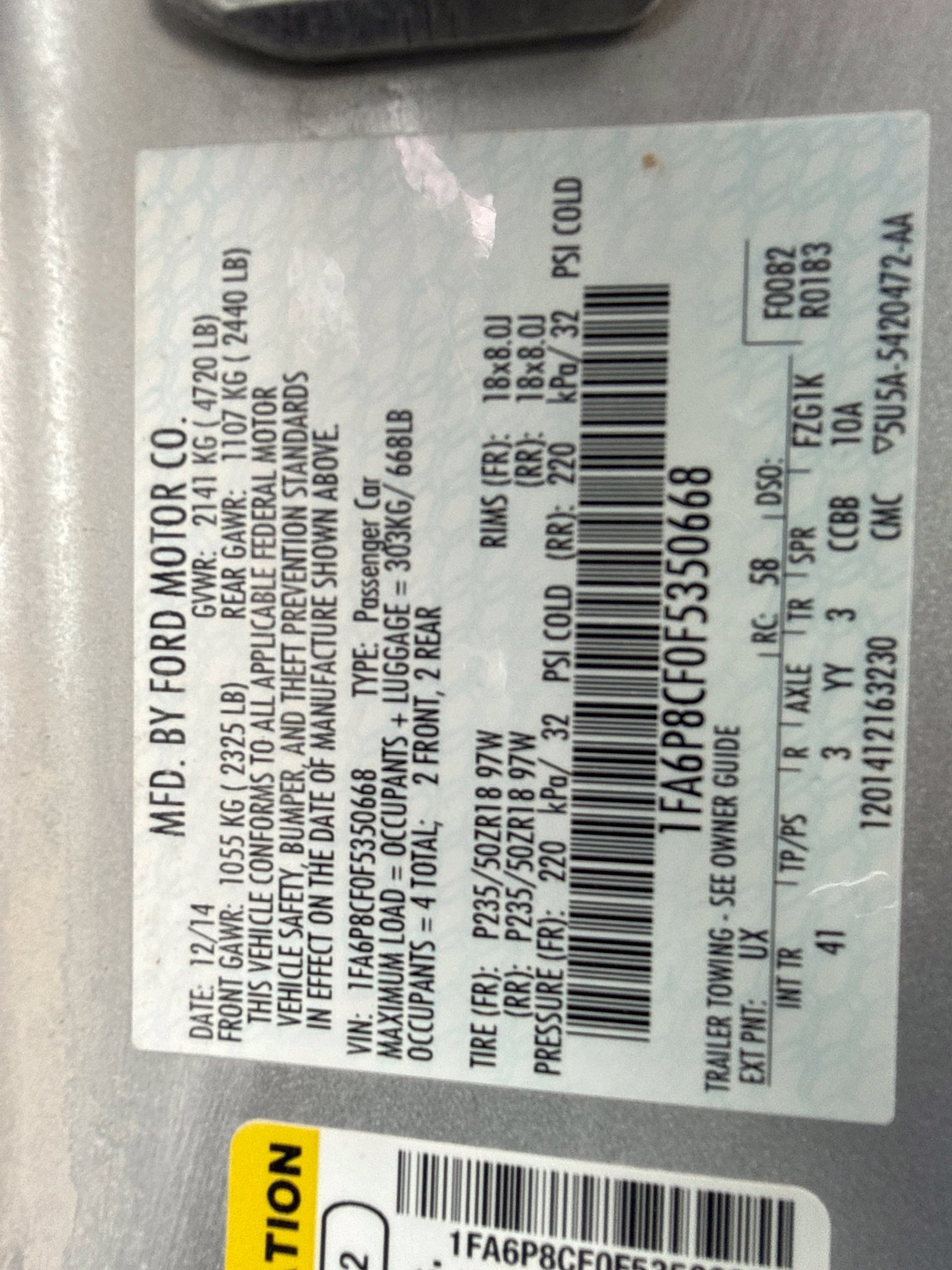 Used 2015 Ford Mustang GT Premium w/ Equipment Group 401A RWD image 25