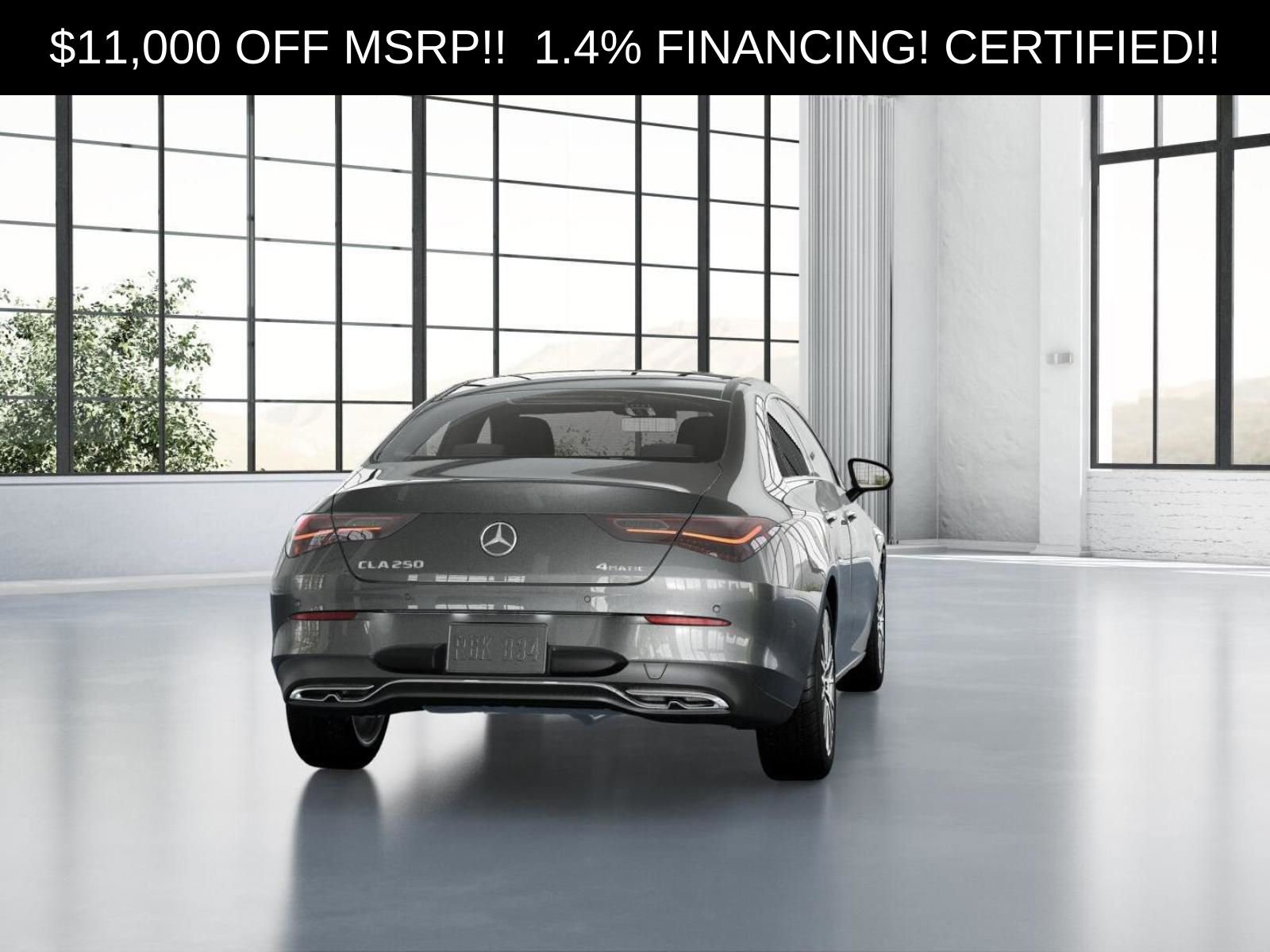 New 2025 Mercedes-Benz CLA 250 4MATIC image 24