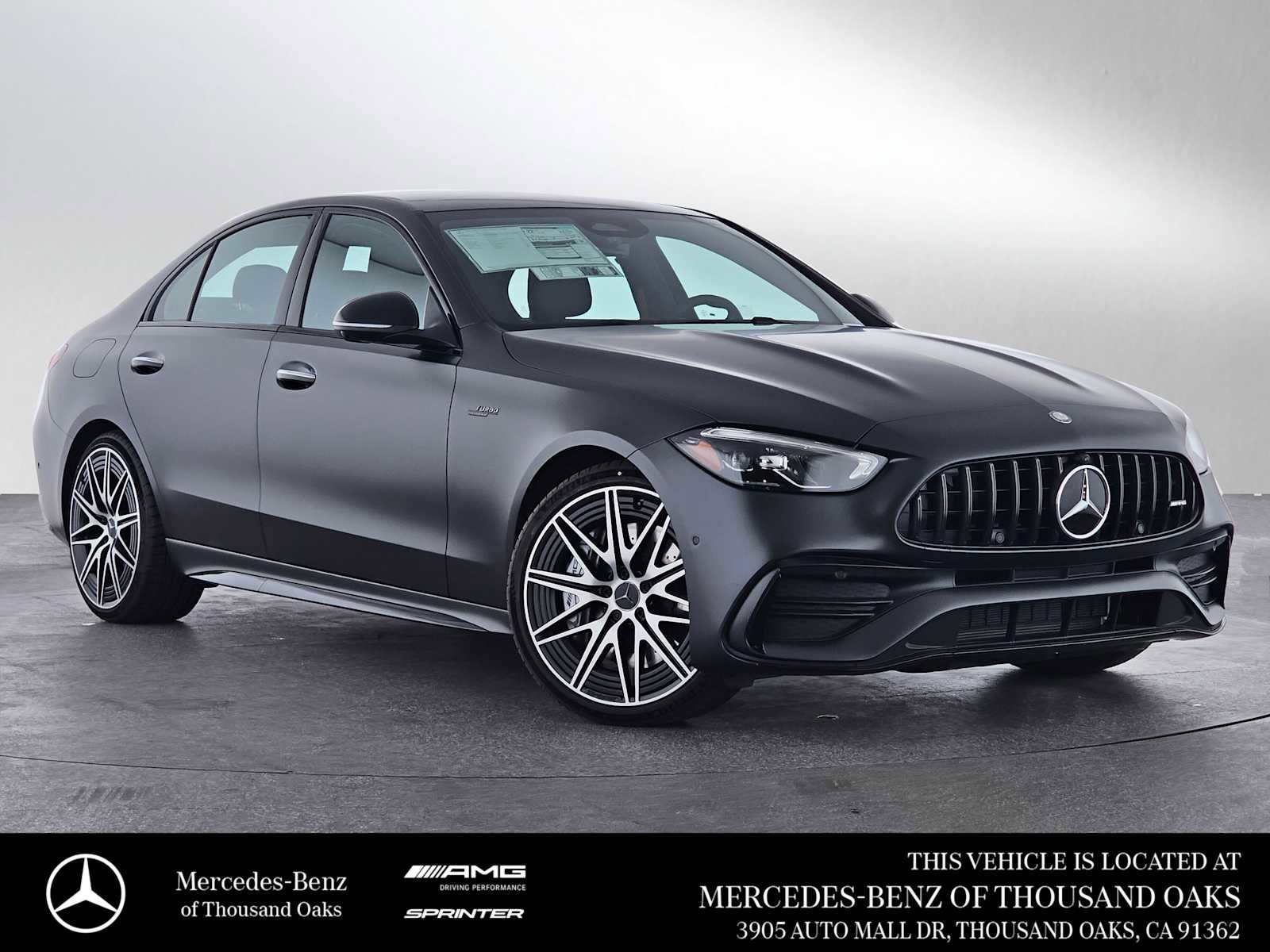 New 2026 Mercedes-Benz C 43 AMG 4MATIC Sedan