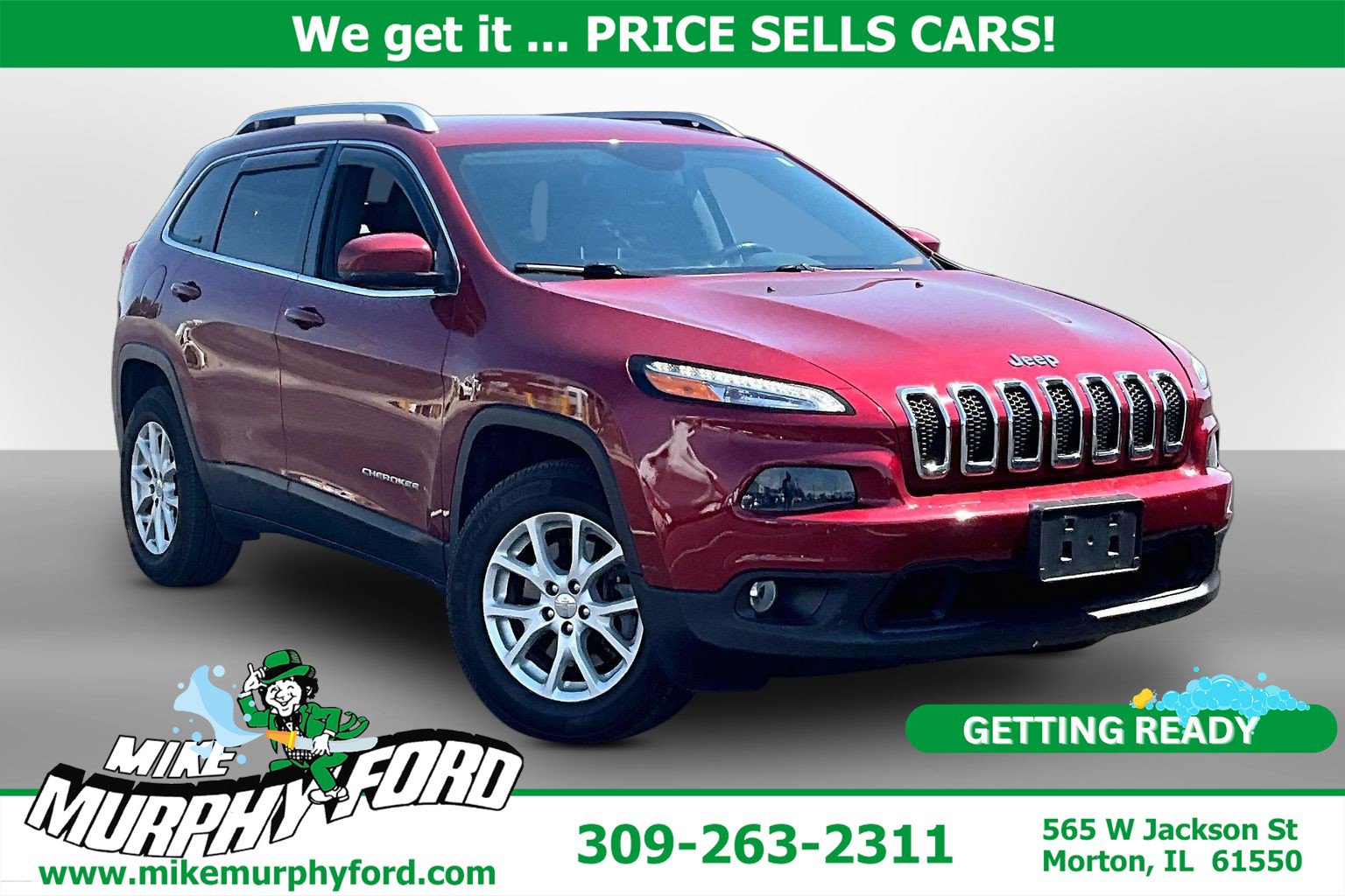 Used 2016 Jeep Cherokee Latitude w/ Safety/Convenience Group AWD/4WD image 1
