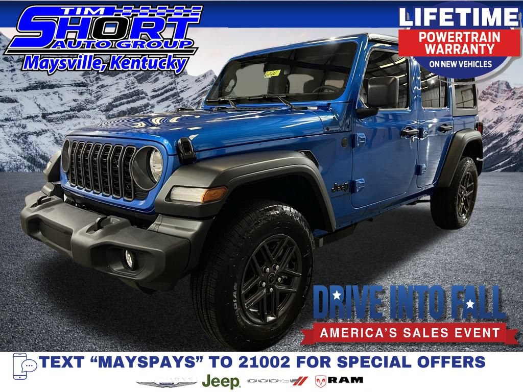 New 2026 Jeep Wrangler Unlimited Sport