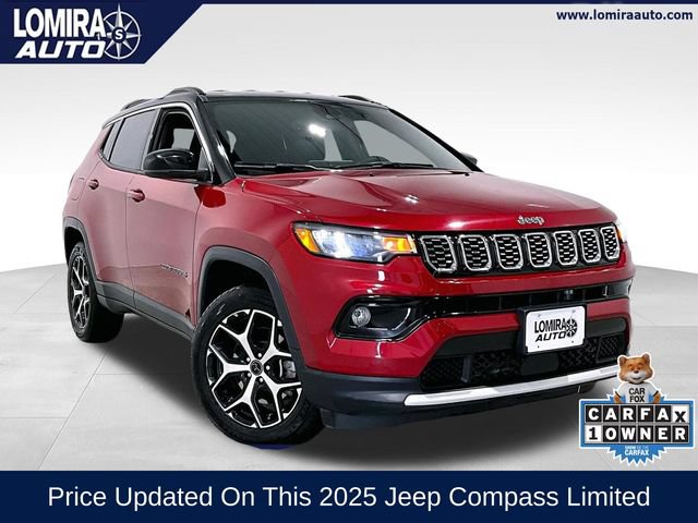 Used 2025 Jeep Compass Limited AWD/4WD 360° Tour