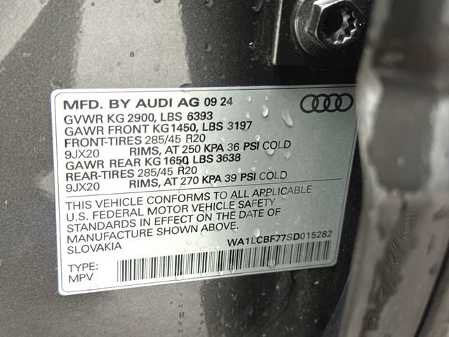 Used 2025 Audi Q7 2.0T Premium Plus w/ Premium Plus Package AWD/4WD image 35