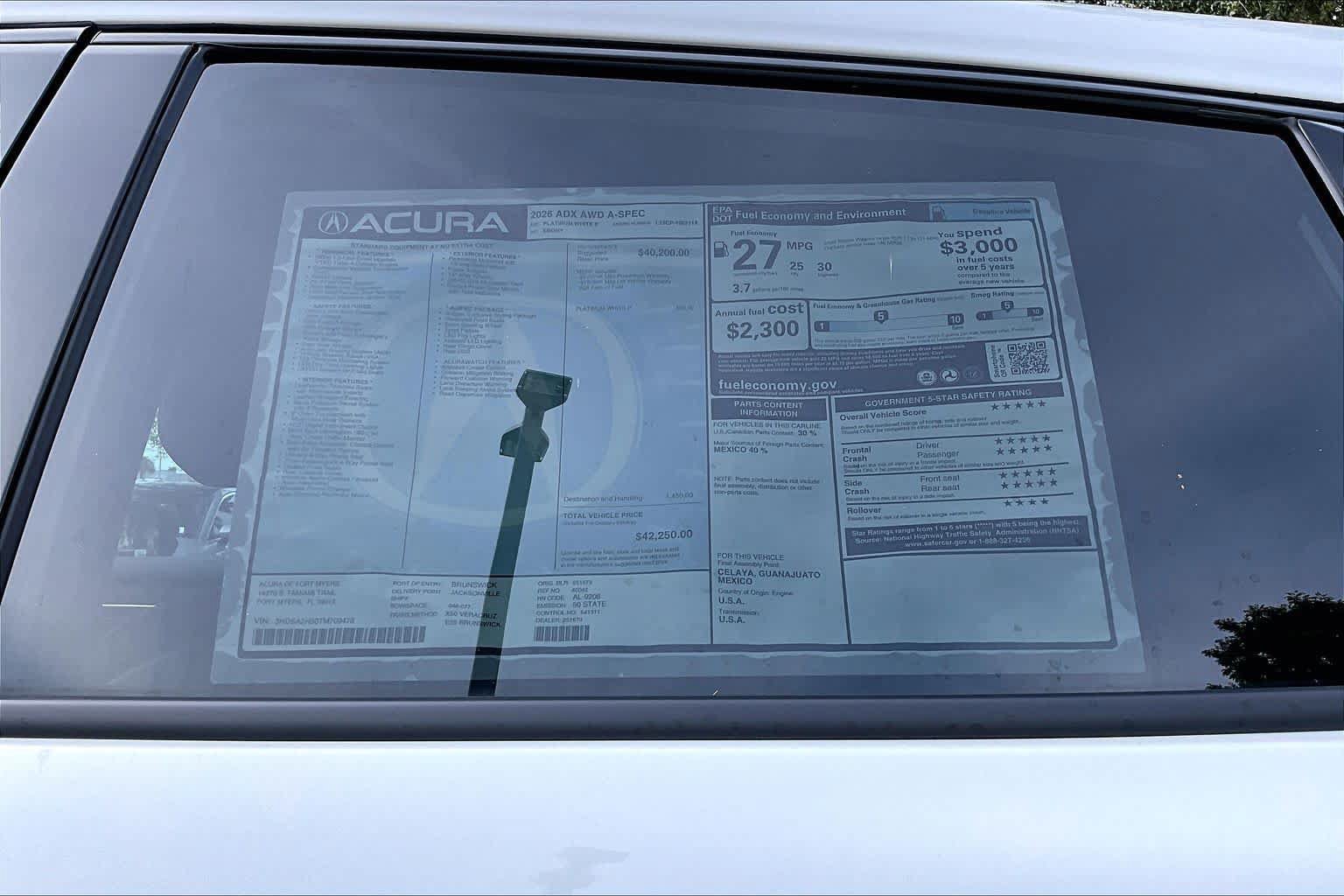 New 2026 Acura ADX A-Spec AWD/4WD image 22