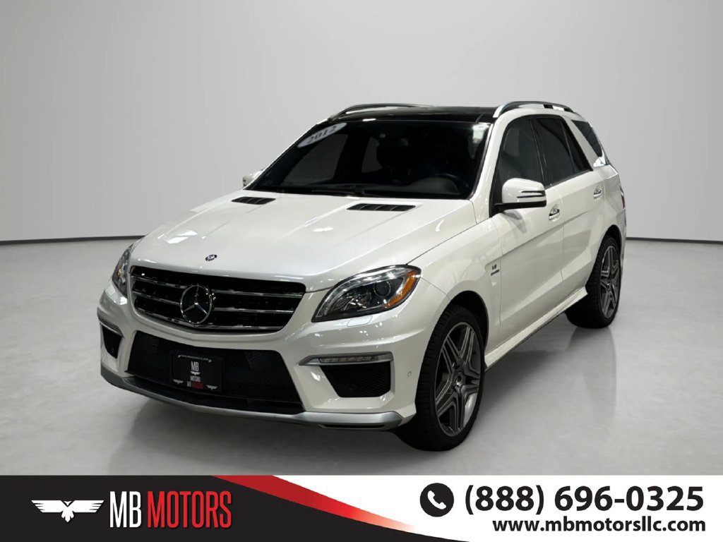 Used 2012 Mercedes-Benz ML 63 AMG 4MATIC