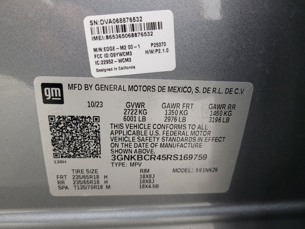 Used 2024 Chevrolet Blazer LT w/ Convenience Package FWD image 33