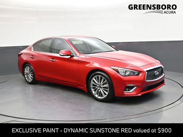 Used 2022 INFINITI Q50 Luxe w/ Cargo Package image 1