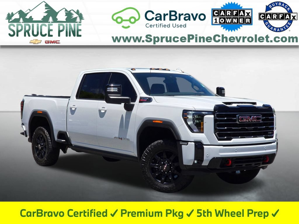 Certified 2025 GMC Sierra 2500 AT4 w/ AT4 Premium Plus Package