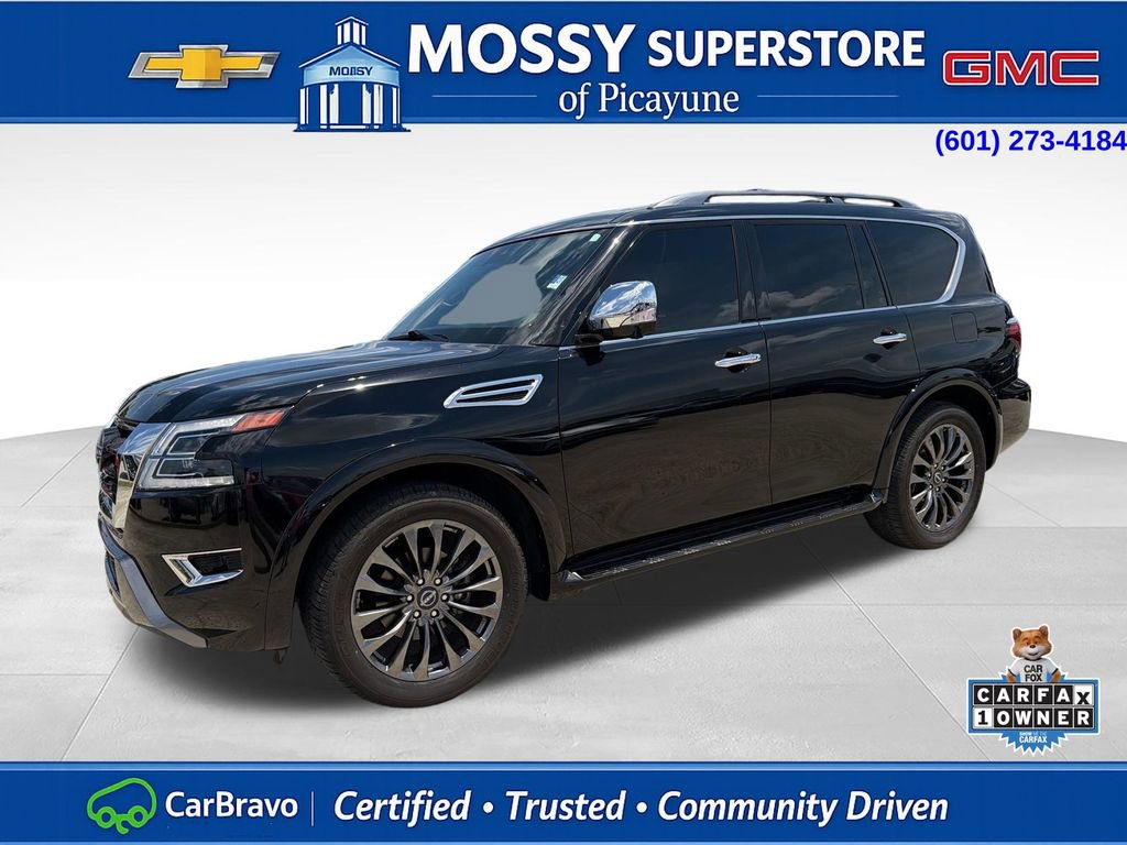 Used 2024 Nissan Armada Platinum w/ Captain's Chairs Package