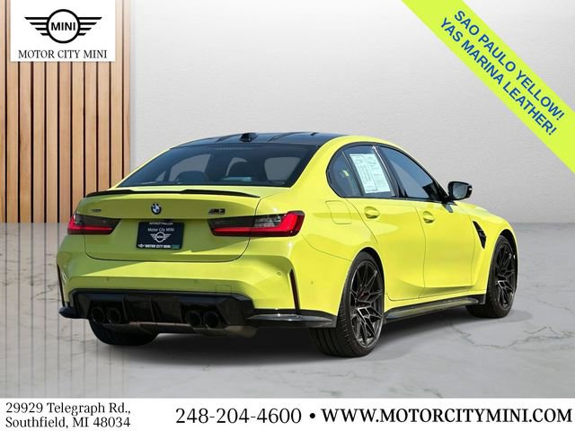 Used 2024 BMW M3 Competition w/ M Carbon Exterior Package image 4