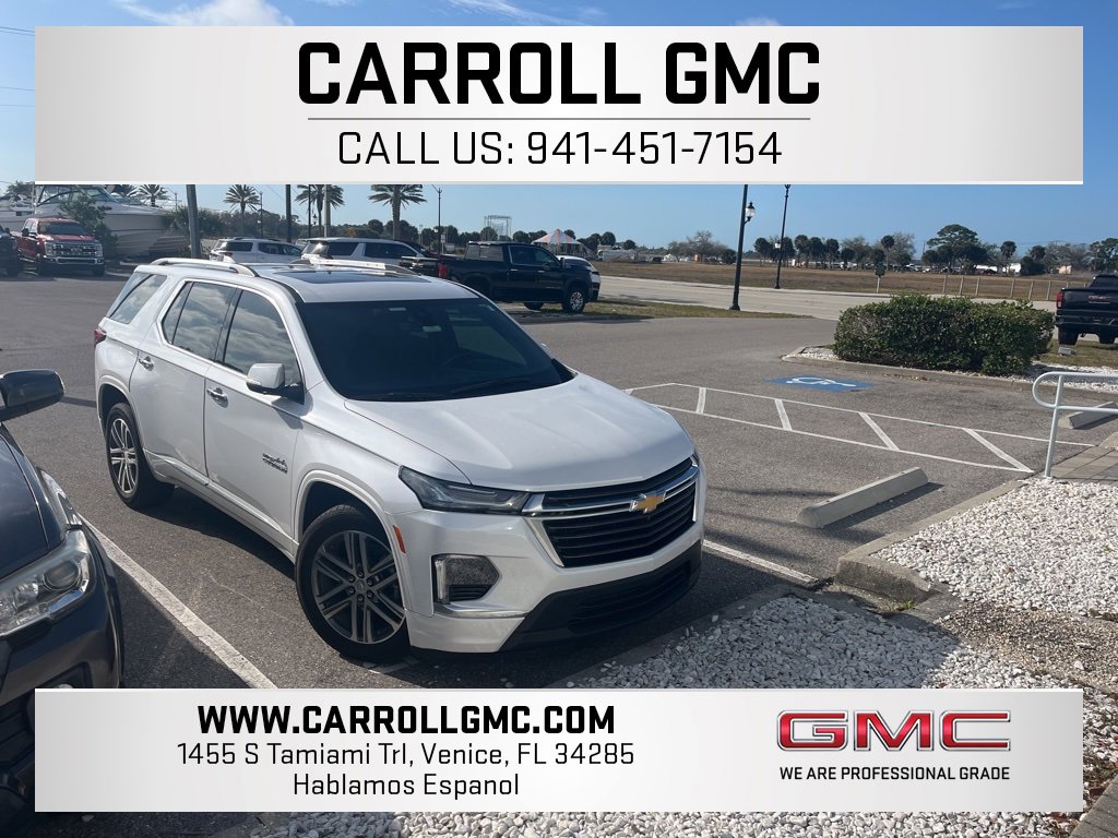 Certified 2023 Chevrolet Traverse High Country w/ LPO, Floor Liner Package